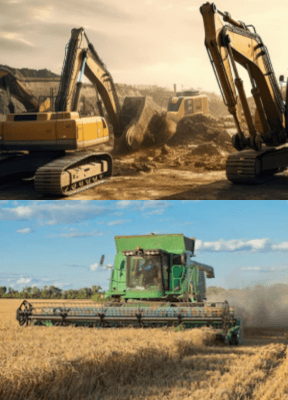 Imagem do card do segmento Linha amarela e agro