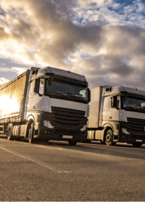 Imagem do card do segmento Transporte e logística